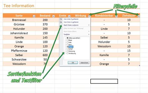 Excel Tabelle Erstellen