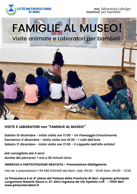 Pinacoteca C Giaquinto Di Bari Famiglie Al Museo Nuovi