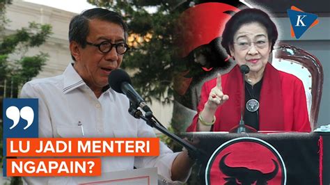 Megawati Pertanyakan Kinerja Yasonna Imbas PDI P Belakangan Kerap