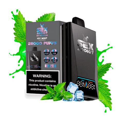 Pod Descartável Sex Addict S280 Icy Mint Tabacaria Arahat e Presentes