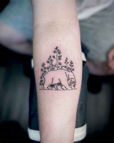 Share Minimal Bear Tattoo Super Hot In Cdgdbentre