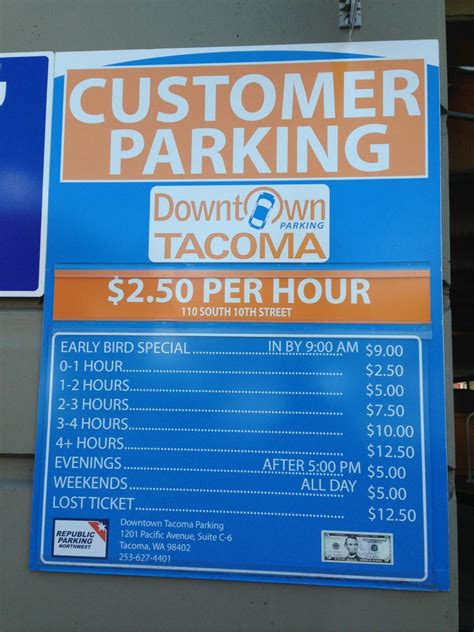 Tacoma Parking Garage - Parking in Tacoma | ParkMe