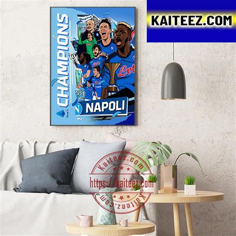 Official SSC Napoli Are 2022 2023 Serie A Champions After 33 Year Art