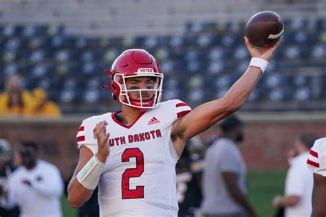 As Usd Football Piles On The Wins Aidan Bouman Continues To Deliver