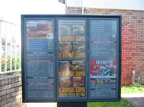 Drive Thru Menus from Sacramento, CA