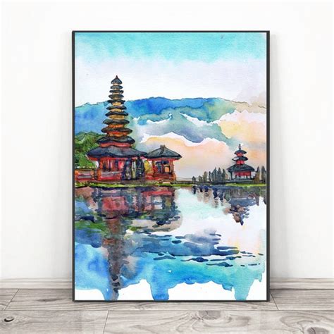 Bali Canvas Art Etsy