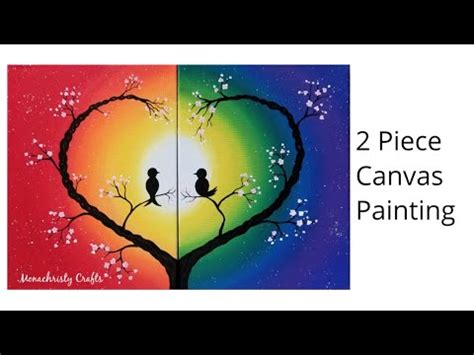 love painting ideas for beginners - Charlsie Dew