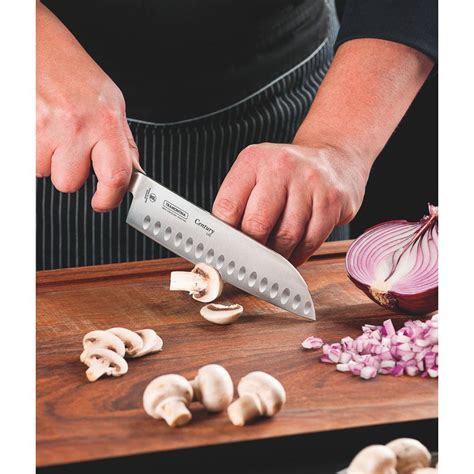 Faca Santoku Para Fatiar E Picar Inox Century Tramontina Norte