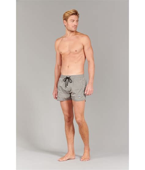 Short de bain nylon gris homme Maillot de qualité Europann