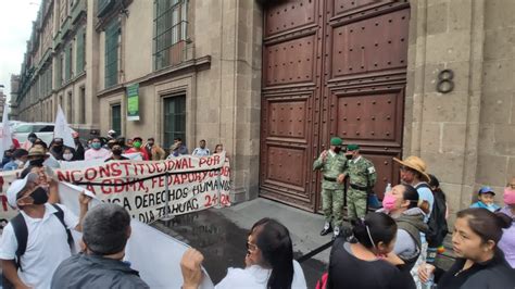 Antorchistas Anuncian Protesta En Palacio Nacional Ante Negativa De