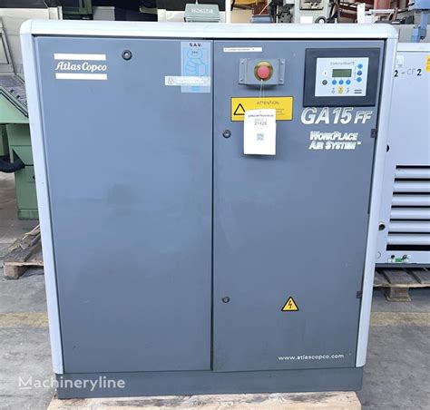 Atlas Copco Ga Ff Stationary Compressor For Sale Switzerland Br Gg