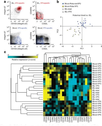 Principal-component analysis of mass cytometry data. (a) This group of ...