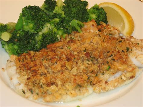 Baked Haddock With Crumb Topping Recipe Food