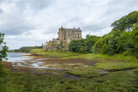 Dunvegan Castle on the Isle of Skye Stock Photo - Image of residence ...