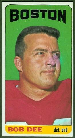 Bob Dee 1965 Topps 7 Vintage Football Card Gallery