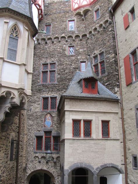 Burg Eltz Castle Near Mosel River Valley, Germany Editorial Image ...