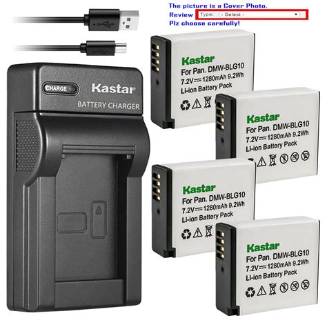 Kastar Battery Slim Usb Charger For Panasonic Dmw Blg D Blg Lumix Dc