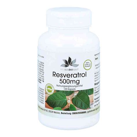 Resveratrol Mg Kapseln Stk G Nstig Bei Apo