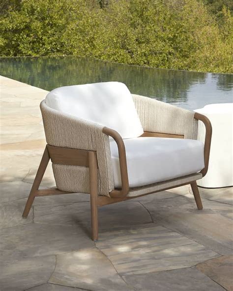 Palecek Boca Outdoor Lounge Chair Neiman Marcus