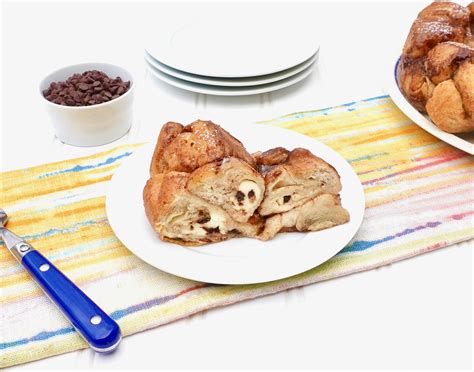 Chocolate Cream Cheese Monkey Bread - AnotherTablespoon