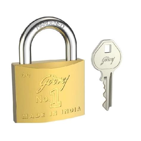 Godrej Solid Brass Padlock Mm