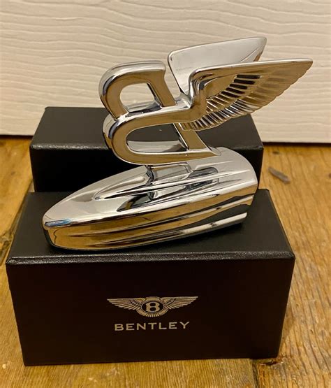 Rare Bentley Flying B Ornament Mascot Emblem Paperweight Presentation ...