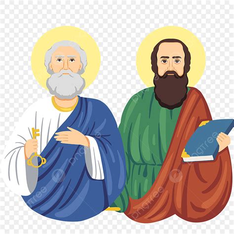 St Paul Clipart PNG Images Christian St Peter And St Paul Saint Peter