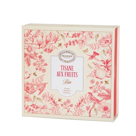 Coffret Tisane Bio Aux Fruits Sachets Provence D Antan