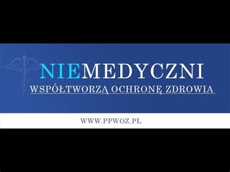 Niemedyczni Wsp Tworz Ochron Zdrowia Youtube