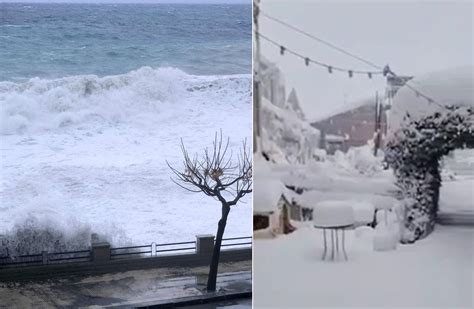 Maltempo Gravi Danni In Calabria E Sicilia Mareggiate Flagellano La