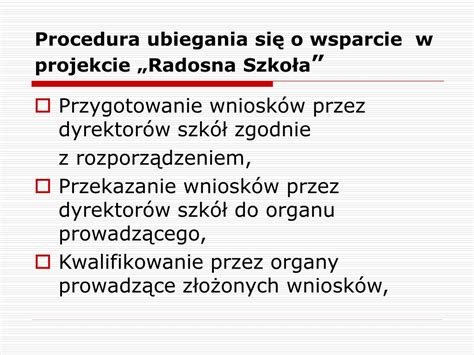 PPT Program rządowy Radosna szkoła PowerPoint Presentation ID 1059279