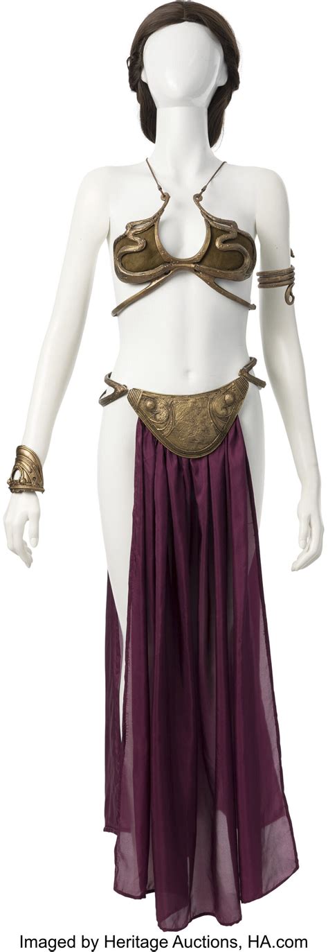 Carrie Fisher S Iconic Star Wars Gold Bikini Costume Sells For K Daily Sabah