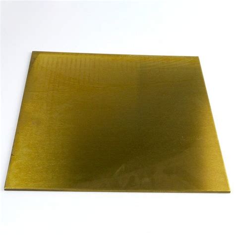 Powder Coated Brass Sheet Rectangular Mm Mm Id