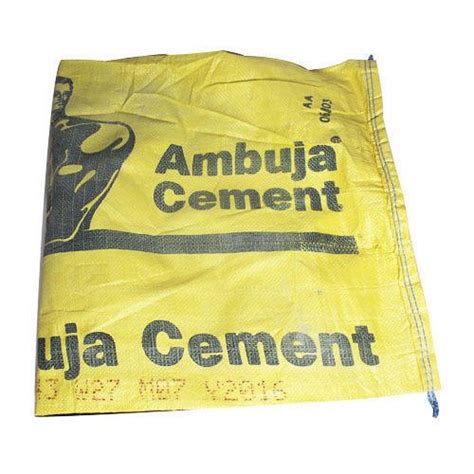 White Polypropylene Empty Cement Bags Reusable For Metal Packaging