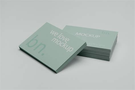 Premium PSD | Beautiful visiting card mockup