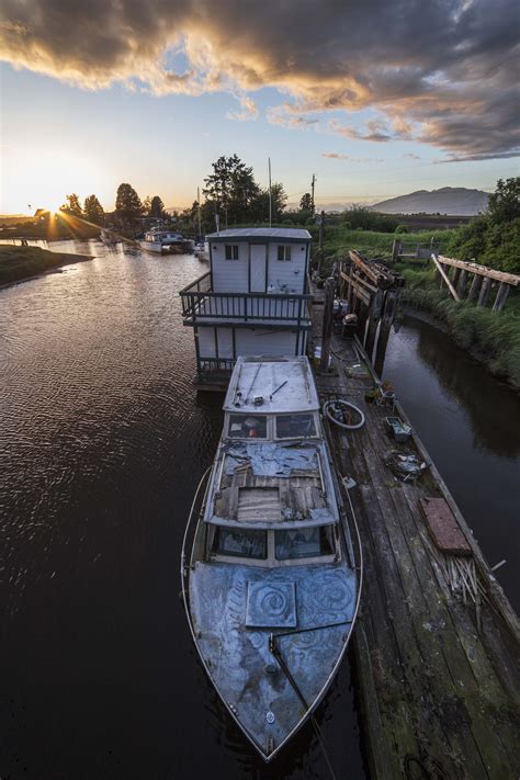 Samish River Boat Andy Porter Images