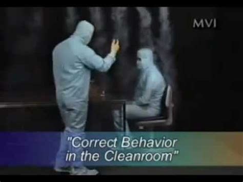 Correct Behavior In The Cleanroom Youtube Youtube