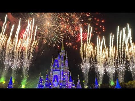 Disney Magic Kingdom Walkthrough Disney Enchantment 2022 Fireworks