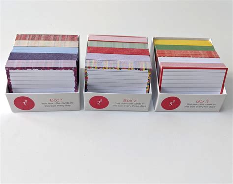 Exambundle 2000 flashcards + Leitner Boxes - Flashcards and Stationery