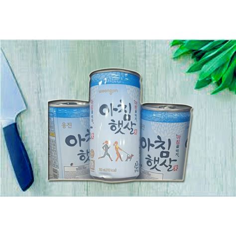 Jual Woongjin Morning Rice Can Ml Shopee Indonesia