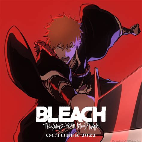 Bleach Thousand Year Blood War Anime Tv Series Poster