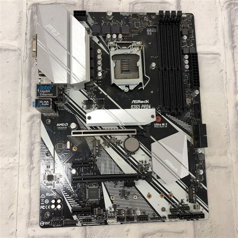 【やや傷や汚れあり】同梱不可【マザーボード】asrock B365 Pro4 Ultra M2 Pcle Gen3 X4 中古10