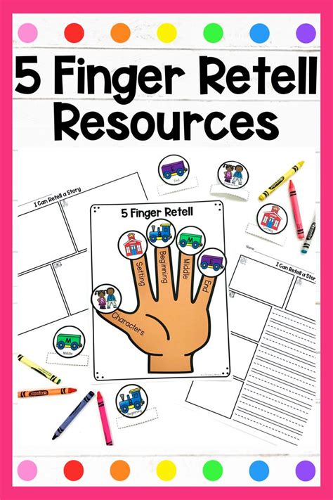 Five Finger Retell Activity