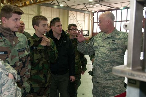 Civil Air Patrol Aerospace Education Cadets Receive Up Close Exposure