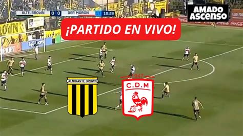 ALMIRANTE BROWN VS DEPORTIVO MORON FECHA 31 PRIMERA NACIONAL