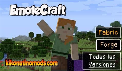 Emotecraft Mod 1 20 1 1 19 2 1 18 2 Y 1 16 5 Mods Para Minecraft ¡descarga Mods