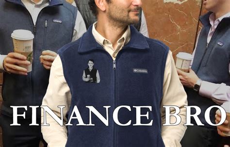 Finance Bro Vest Orange Label