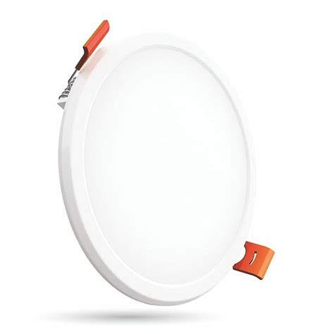 Crompton W In Color Led Recessed Round Panel Light Pack Of