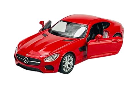 WELLY MERCEDES BENZ AMG GT CZERWONY 1 34 SAMOCHÓD NOWY METALOWY MODEL