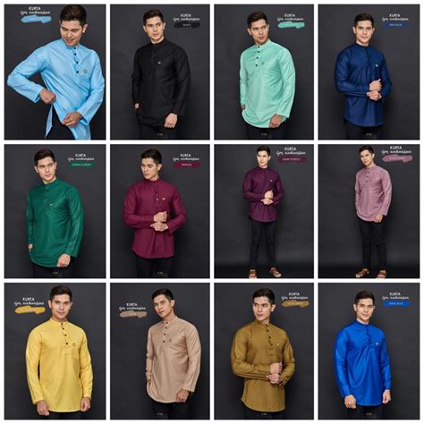12 WARNA KURTA SLIM FIT HOT SELLING Saiz XS Dan S Shopee Malaysia